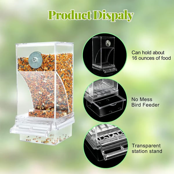 FeatherTidy – No Mess Automatic Bird Feeder