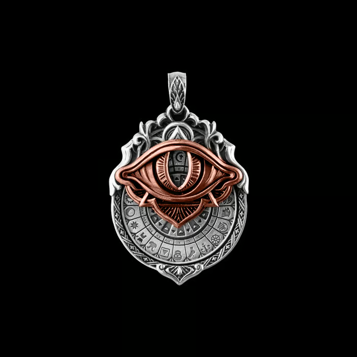 ArcanaGaze – Handmade Tarot Vision Pendant