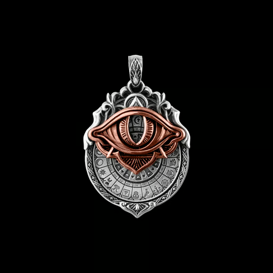 ArcanaGaze – Handmade Tarot Vision Pendant