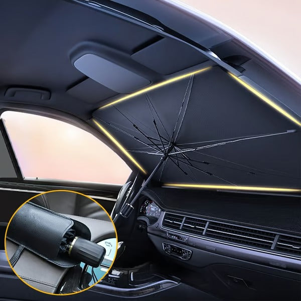 SolarGuard | Foldable UV-Blocking Windshield Shade