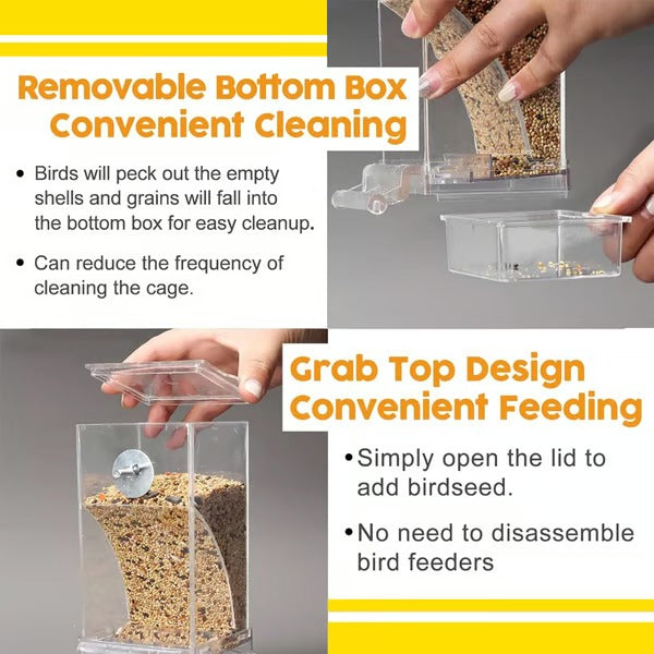 FeatherTidy – No Mess Automatic Bird Feeder