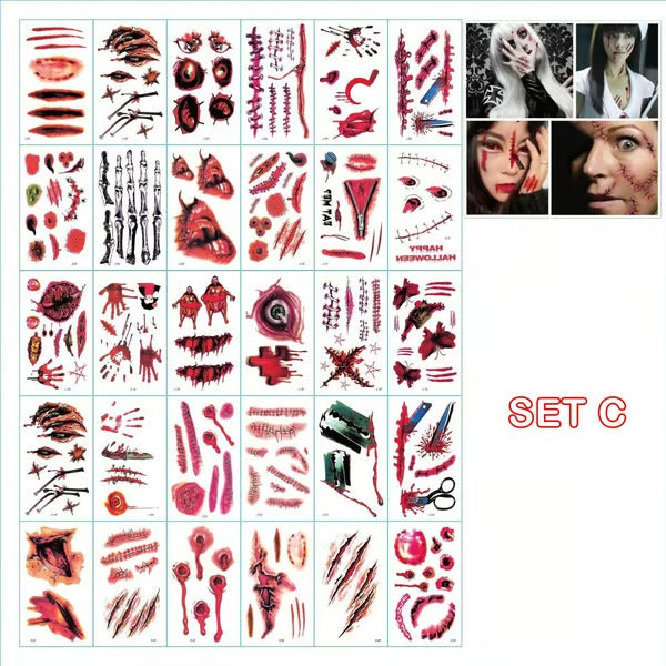 ScareSkin – Halloween Prank Temporary Tattoos