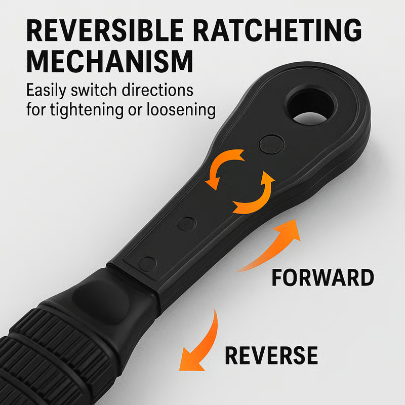 TwistTorque – Compact Ratchet Chuck Wrench