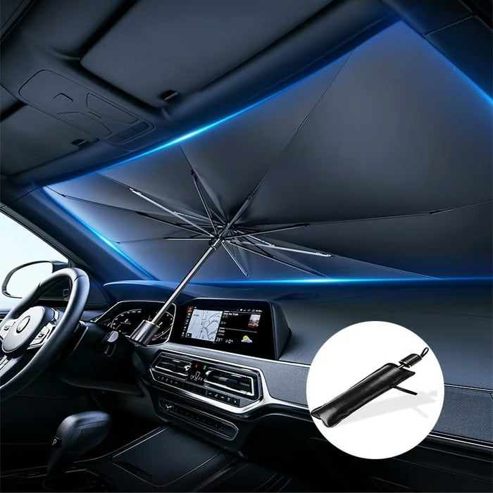 SolarGuard | Foldable UV-Blocking Windshield Shade