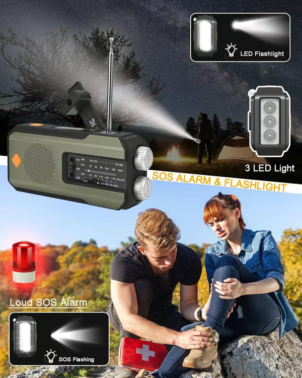 SolarTune – Hand-Crank Emergency Radio
