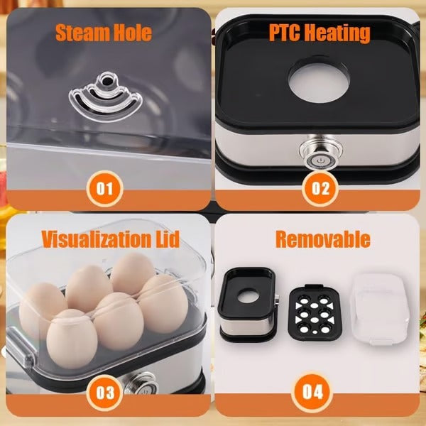 EggNova – Stainless Steel Precision Cooker for Easy Breakfasts