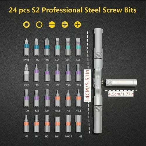 MagniTool – Precision 24 in 1 Magnetic Driver Kit