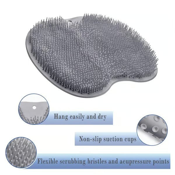 ScrubEase – Silicone Foot Cleaning Shower Mat