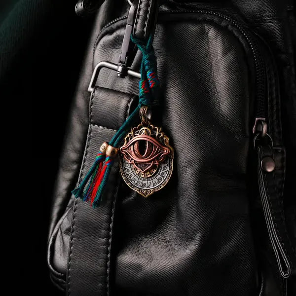 ArcanaGaze – Handmade Tarot Vision Pendant