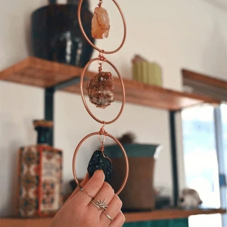 AuraRoots – Handcrafted Crystal Wall Art