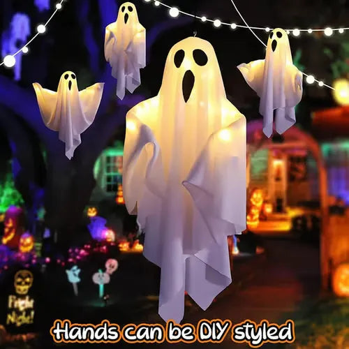 GlowHaunt – DIY LED Ghost Lights for Halloween Decor