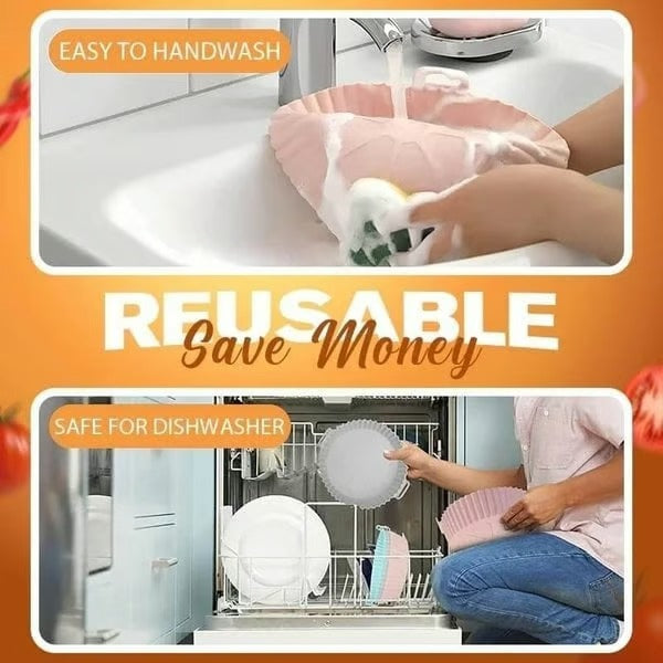 FryClean - Reusable Air Fryer Silicone Tray