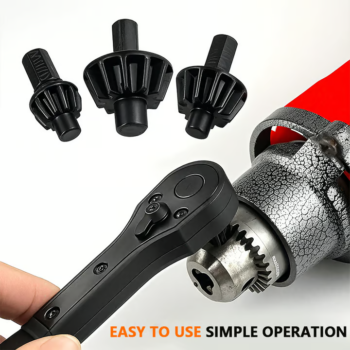 TwistTorque – Compact Ratchet Chuck Wrench