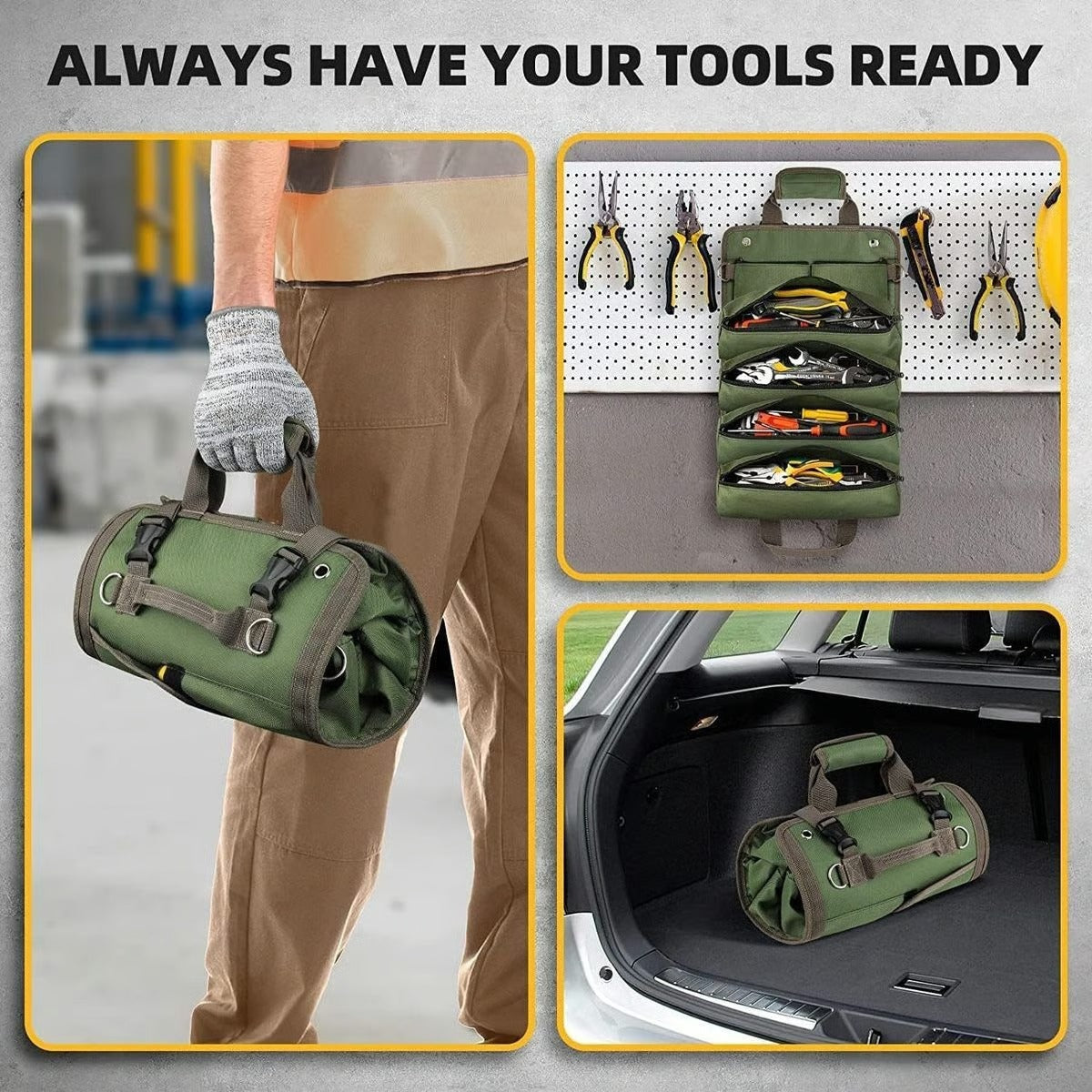 FoldPro – Compact Portable Tool Organizer