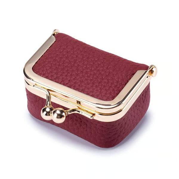 LuxeKeep – Compact PU Leather Jewelry Organizer Box