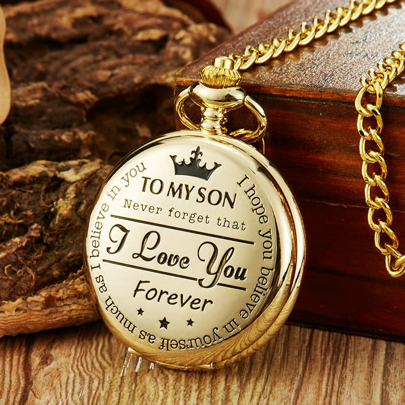 TimelessBond – Engraved Pocket Watch