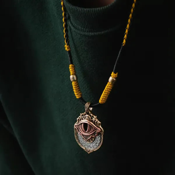 ArcanaGaze – Handmade Tarot Vision Pendant
