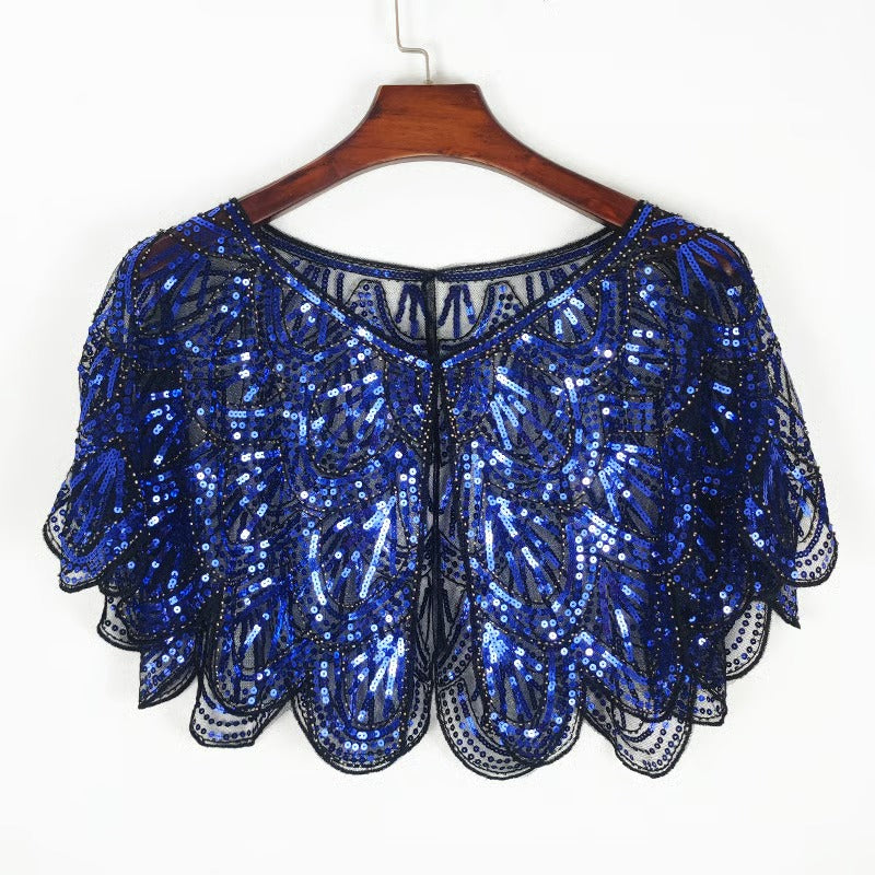 LumiWrap – Sequined Glamour Shawl