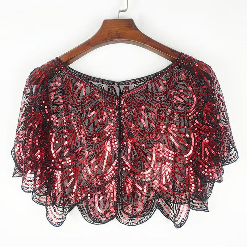 LumiWrap – Sequined Glamour Shawl