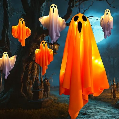 GlowHaunt – DIY LED Ghost Lights for Halloween Decor