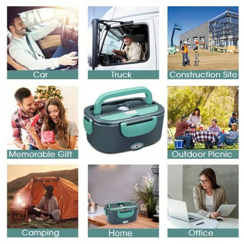 MealVolt – Portable Electric Lunch Box with Dual Heating