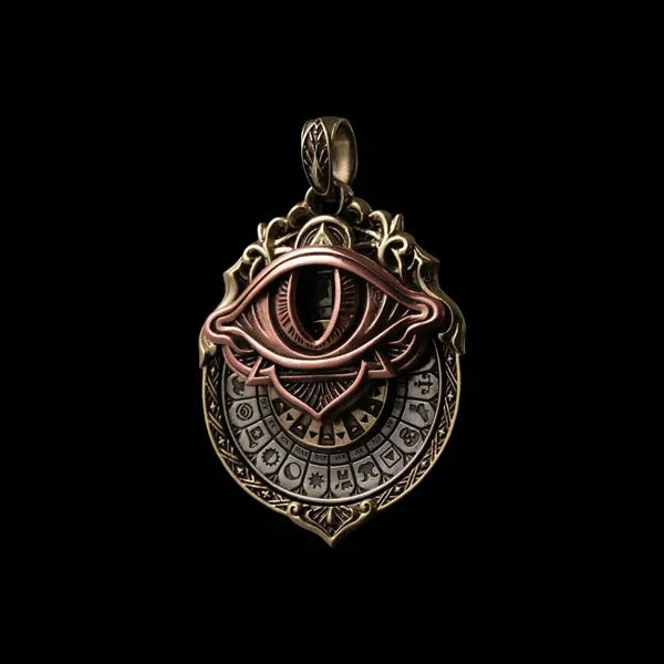 ArcanaGaze – Handmade Tarot Vision Pendant