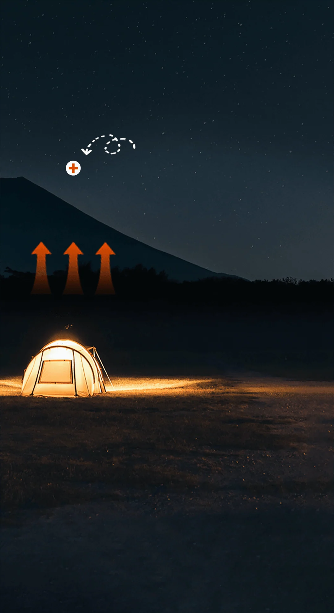 SunCool – All in One Solar Fan with Bright LED Light