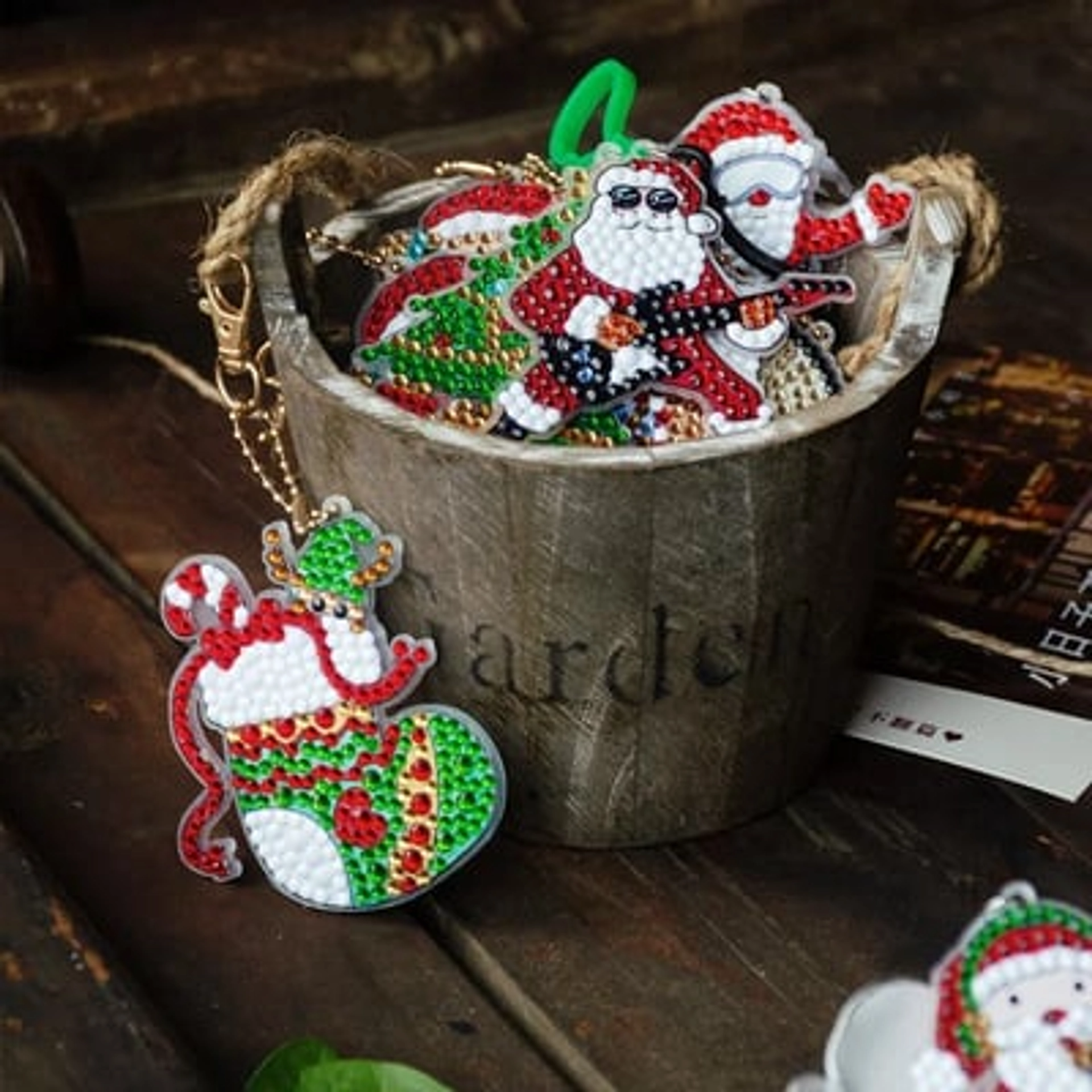 SparkleFest – Christmas Diamond Art Sticker Kit