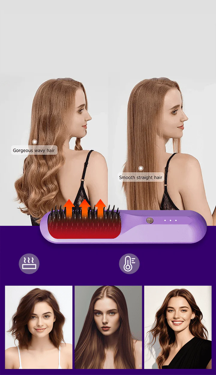 SilkFusion – Ionic Hair Straightening Comb