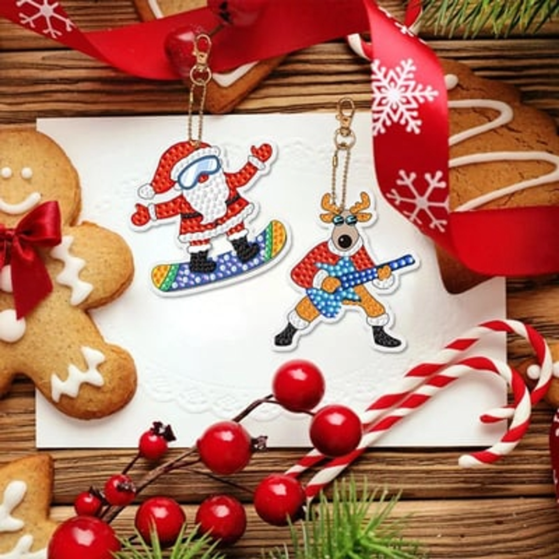 SparkleFest – Christmas Diamond Art Sticker Kit