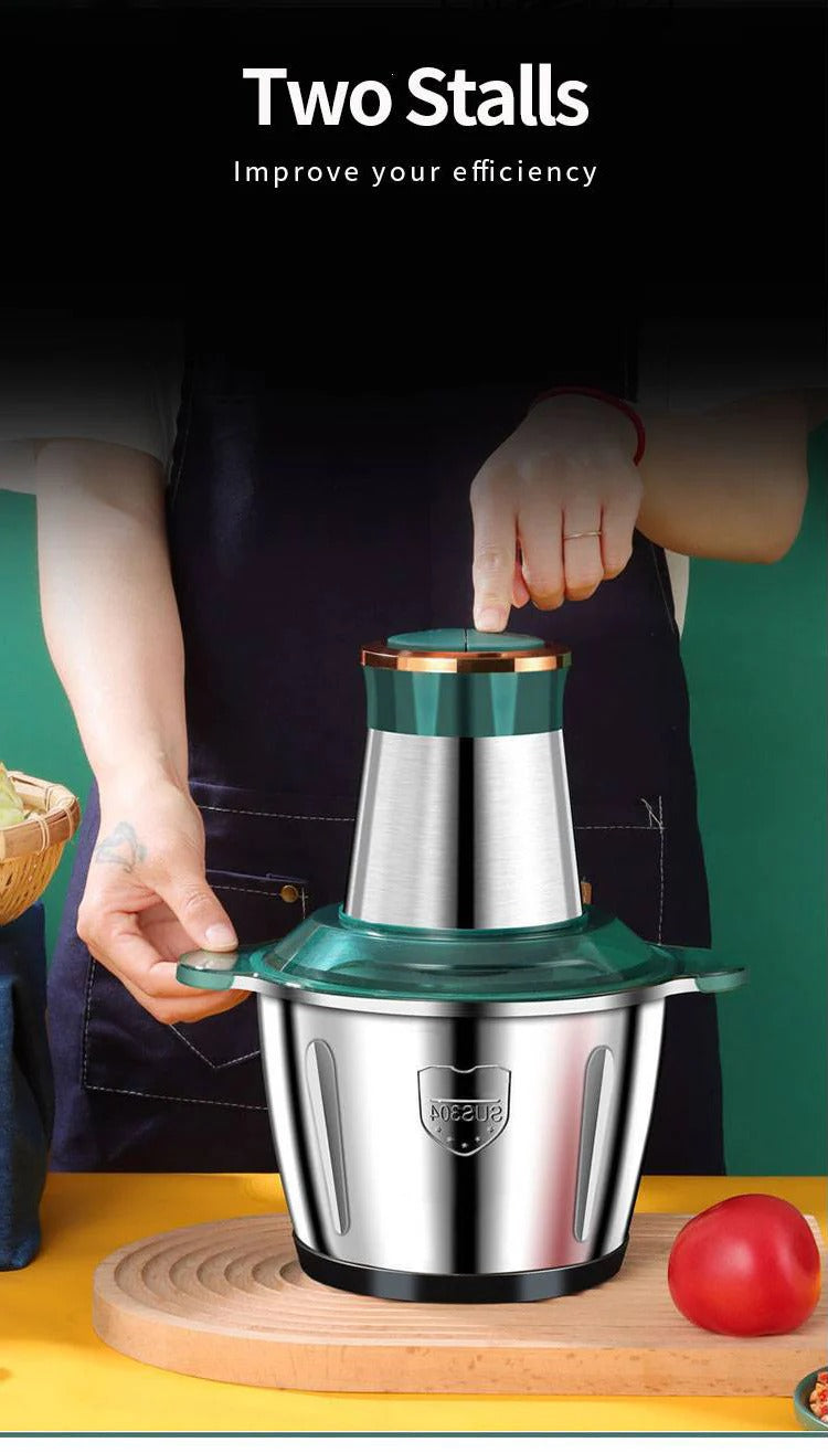 ChefGrind – Fully Automatic Meat Grinding Machine