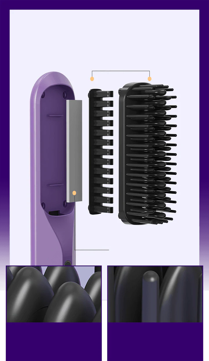 SilkFusion – Ionic Hair Straightening Comb