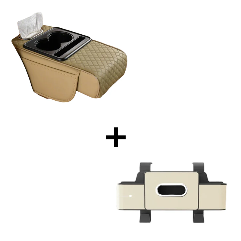 DriveEase – Multifunctional Car Armrest Cushion