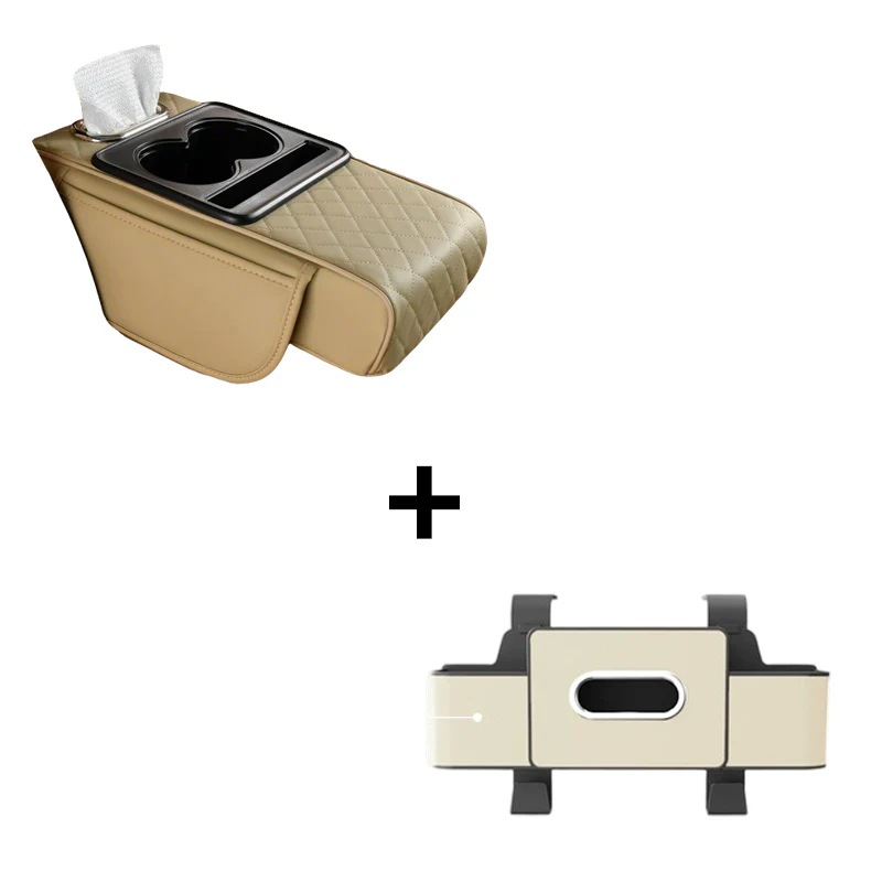 DriveEase – Multifunctional Car Armrest Cushion