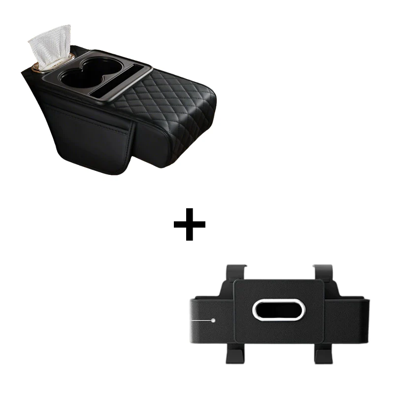 DriveEase – Multifunctional Car Armrest Cushion
