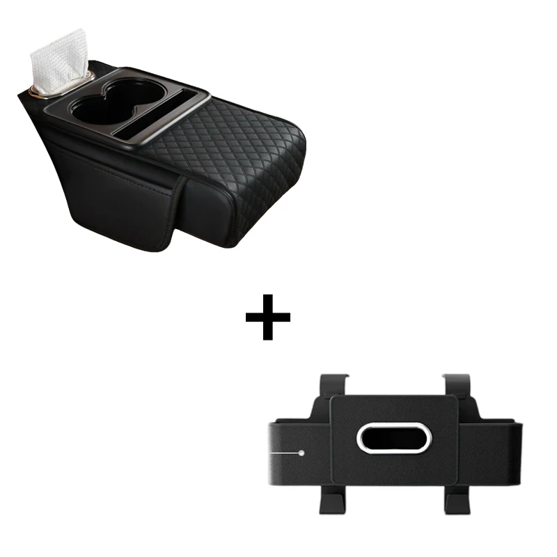 DriveEase – Multifunctional Car Armrest Cushion