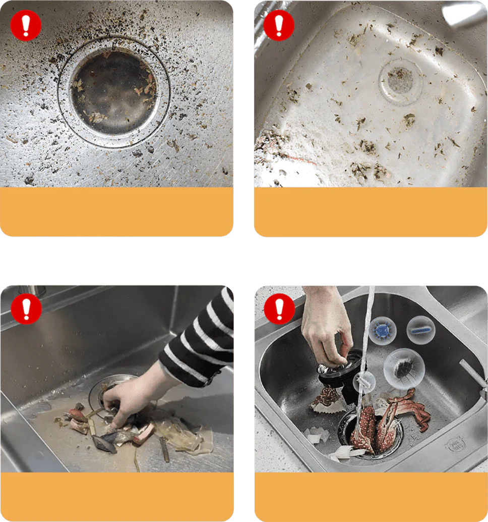 AquaNest – Smart Sink Draining Basket
