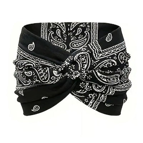 BohoBloom – Wide Twist Turban Headband for Women