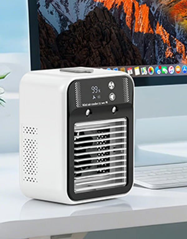 FrostBreeze – Portable Silent Air Conditioner with Water Cooling
