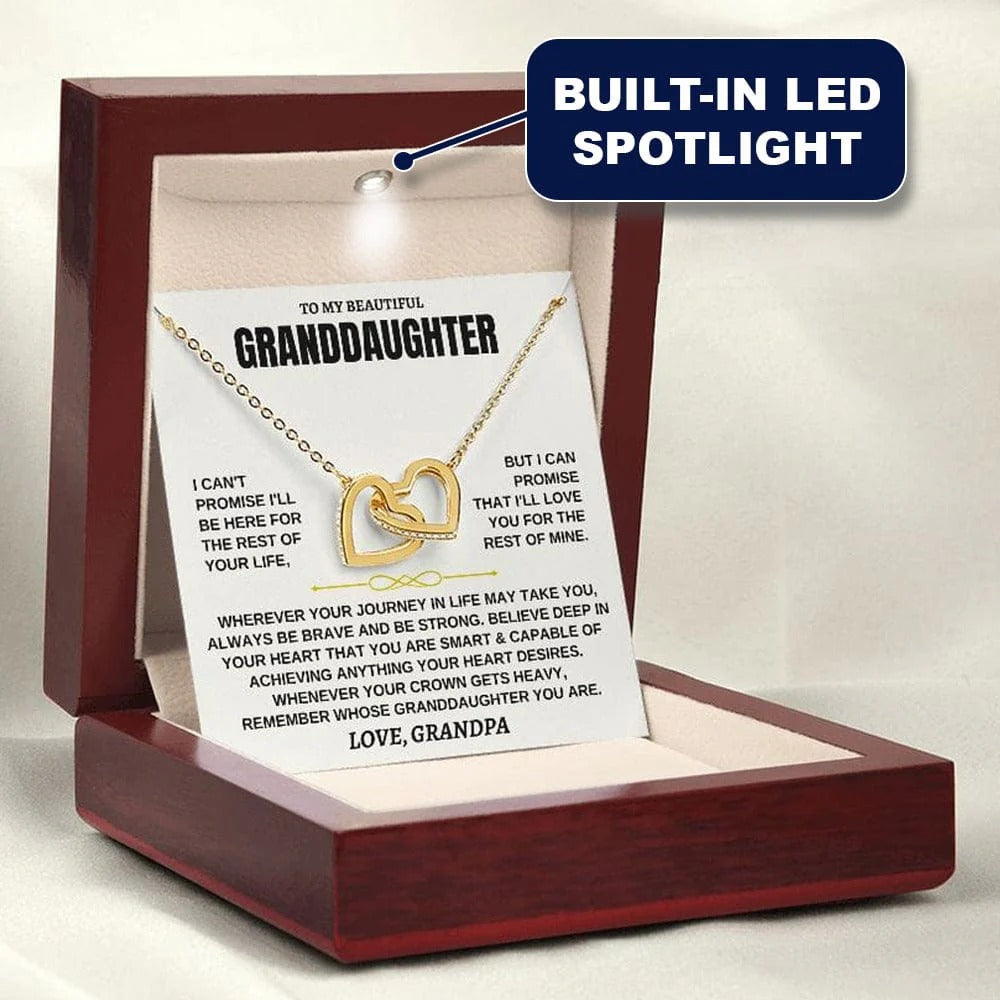EternalBond – Linked Hearts Granddaughter Gift