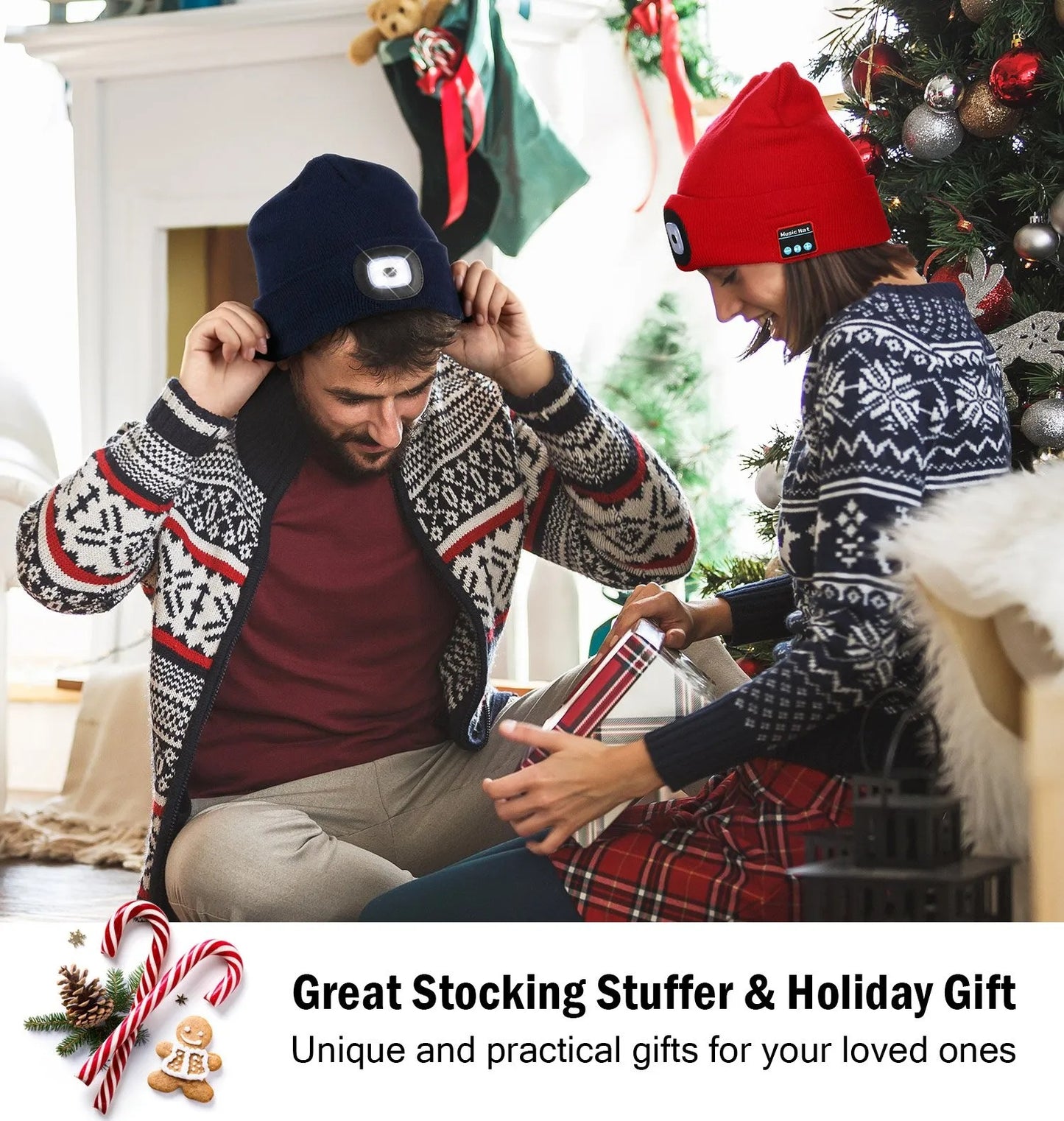SmartWarm – Unisex Bluetooth Beanie