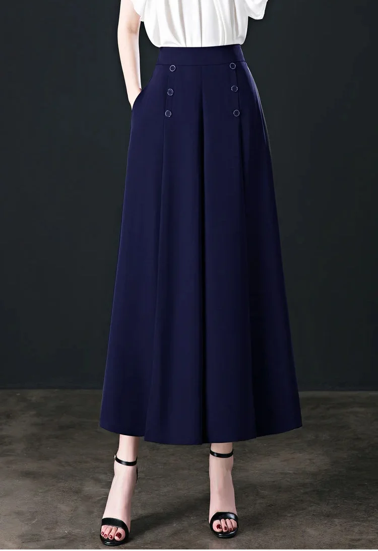 FlowEase – Skin Soft Pleated Wide Leg Pants