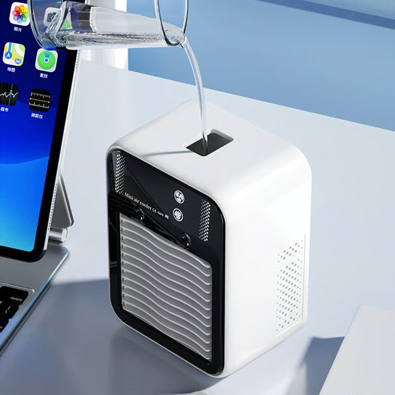 FrostBreeze – Portable Silent Air Conditioner with Water Cooling