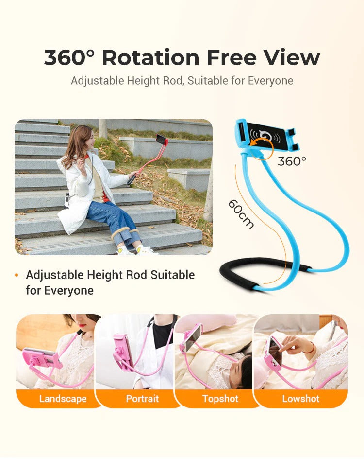 FlexiGrip – Adjustable Neck Phone Holder
