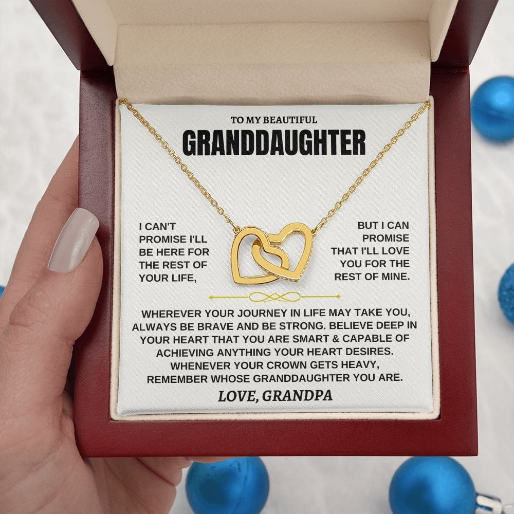 EternalBond – Linked Hearts Granddaughter Gift