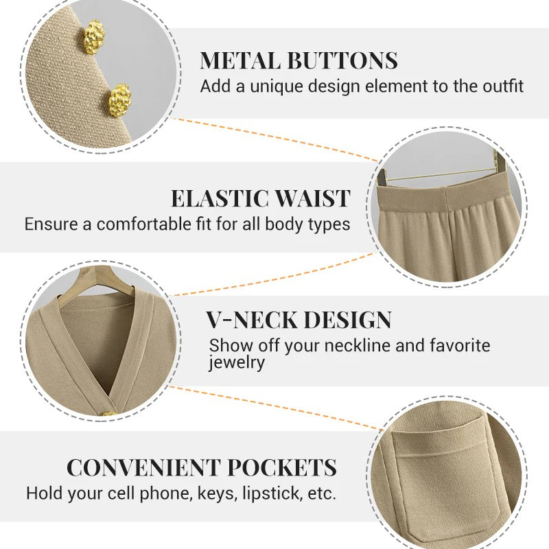 MetroLuxe – Sophisticated Women’s Two-Piece Suit