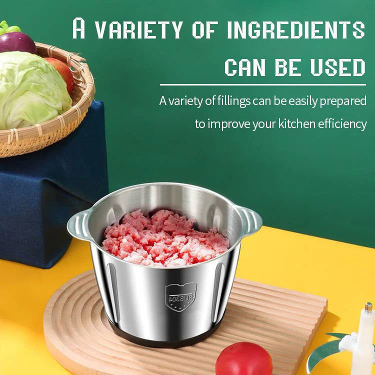 ChefGrind – Fully Automatic Meat Grinding Machine
