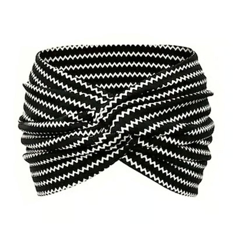 BohoBloom – Wide Twist Turban Headband for Women