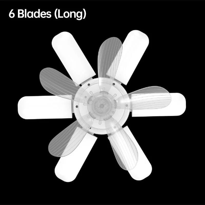 WhisperWind | Foldable LED Ceiling Fan