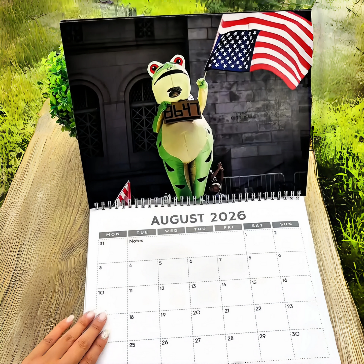 FrogSpirit - Bold Portland Art Calendar 2026